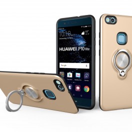 热点新款Huiwei P10lite 2017手机壳   华为P10lite 2017带车载磁吸功能