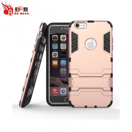 New design armour tough back phone car holder case for iPhone6 plus